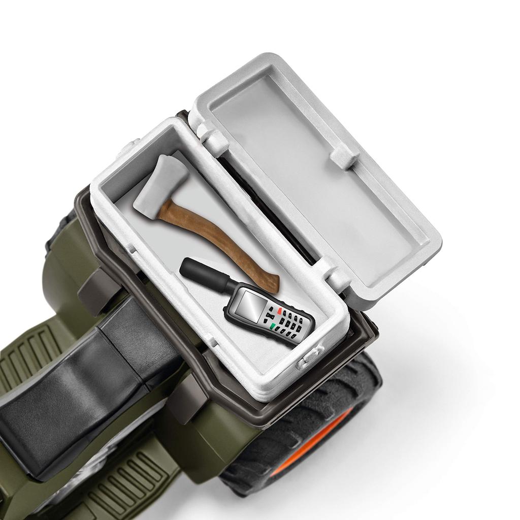 Schleich Wildlife Jungle Expedition 4-Wheel Buggy Set Figure 42351