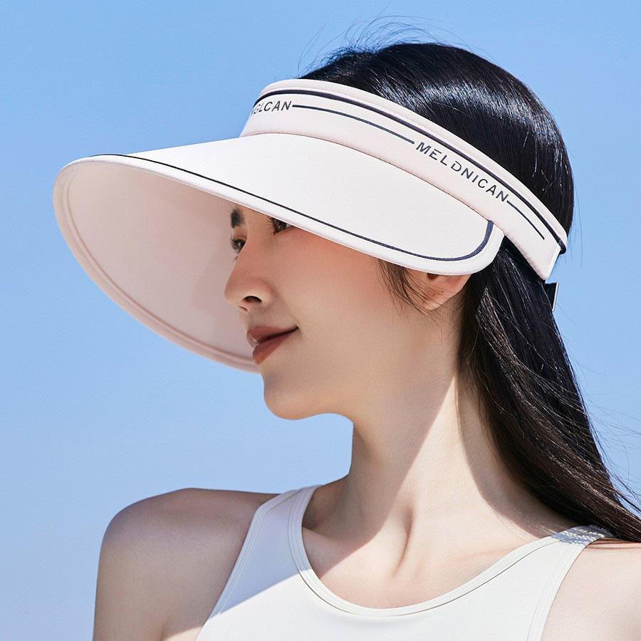 

Silk Ice Leisure Womens Sun Hat Wide Edge Outdoor Sunscreen Hat Adjustable Style F