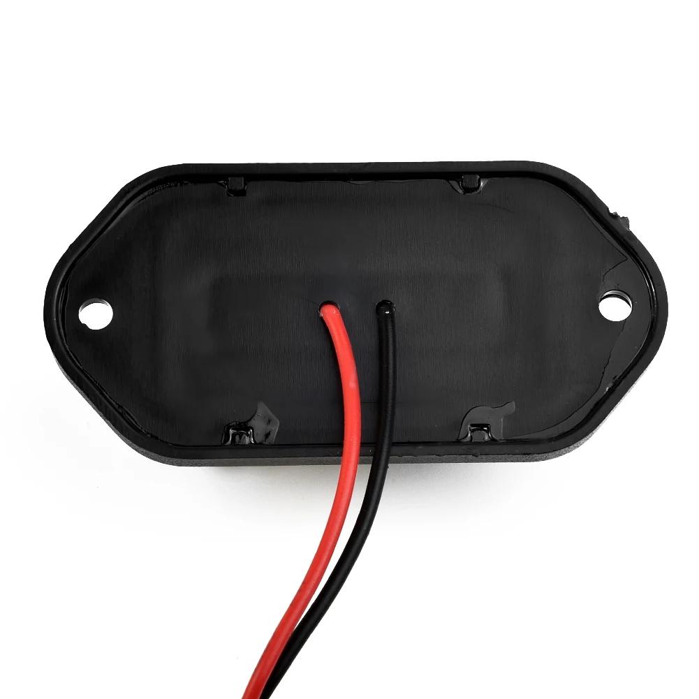 LED License Plate Lights Light 12V Replacement 2 Wire Set Trailer 6-LED Truck 6000k Accessories Useful Boat Waterproof