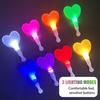 LED Işık Çubuğu 3 Işık Modu ile Yıldız veya Kalp Şeklinde Renkli Işıklı Çubuk Konser Parti Etkinlikleri için