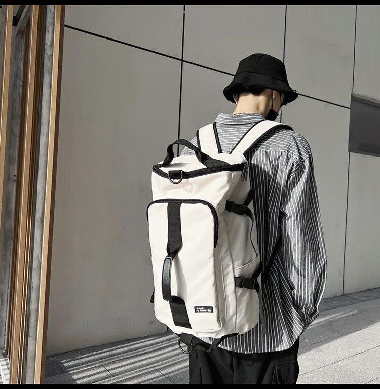 Pánský cestovní batoh a taška přes rameno do posilovny s velkou kapacitou