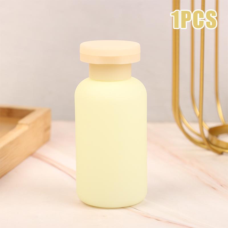 1/3/4Pcs Empty 100Ml Squeeze Bottles With Flip Cap Refillable Plastic Travel Refillable For Lotion Shampoo Conditioner