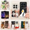 Für Realme 13 Pro 5G Hülle Niedliche Katze Ente Cartoon Hülle Weiche TPU Handyhülle Für Realme 13 Pro Plus Realme13 Pro+ Rückseite Hüllen