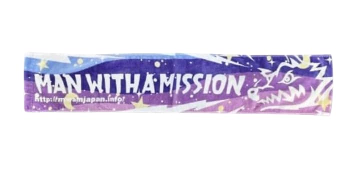 MAN WITH A MISSION World Tour 2023 ~WOLVES ON PARADE~ Muffler Towel (ORI-HIME Color)