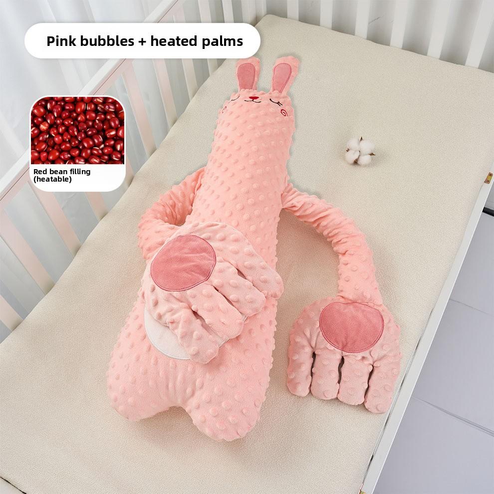 Baby Sleeping Pillow for Newborn Patting Doll with Soothing Palm Remote Control Electric Baby Hand Pillow Soothing Palm Patting