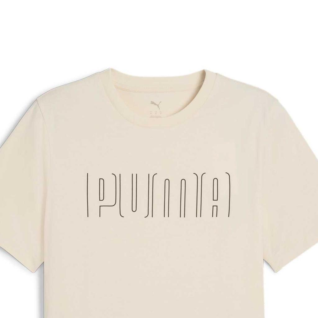 New PUMA T Shirts Men's Ecru/87 688934-87