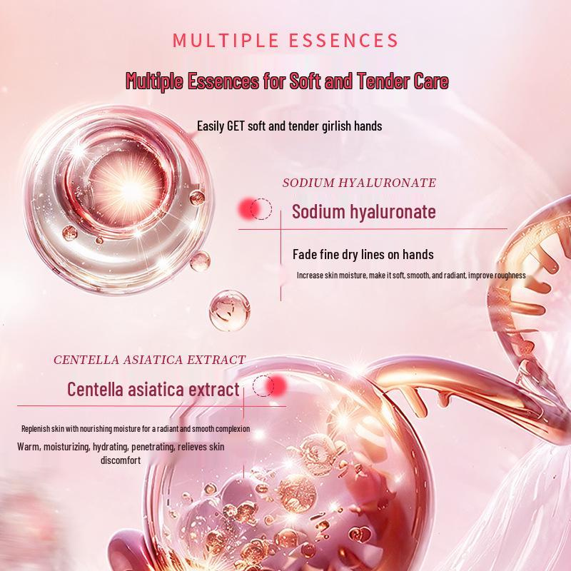 Niacinamide & Centella Hand Mask: Plant-Based, Rinse-Free, Moisturizes & Softens Hands, 120g.