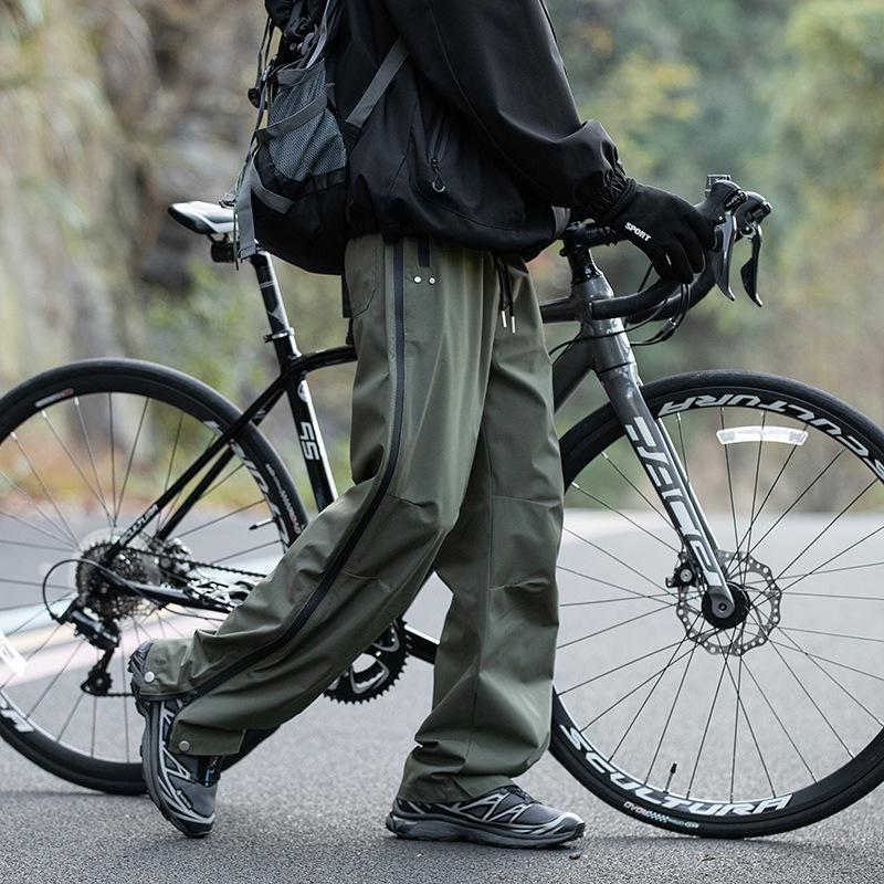 

Мужские водонепроницаемые быстросохнущие брюки-ветровка в стиле стритвир для летних видов спорта на открытом воздухе и путешествий XL