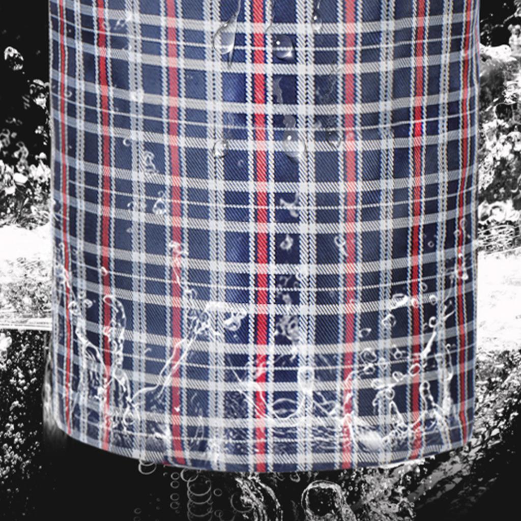 Bike Basket Front Rack Storage Bag Large Capacity Steel Frame Oxford Cloth for Outdoor