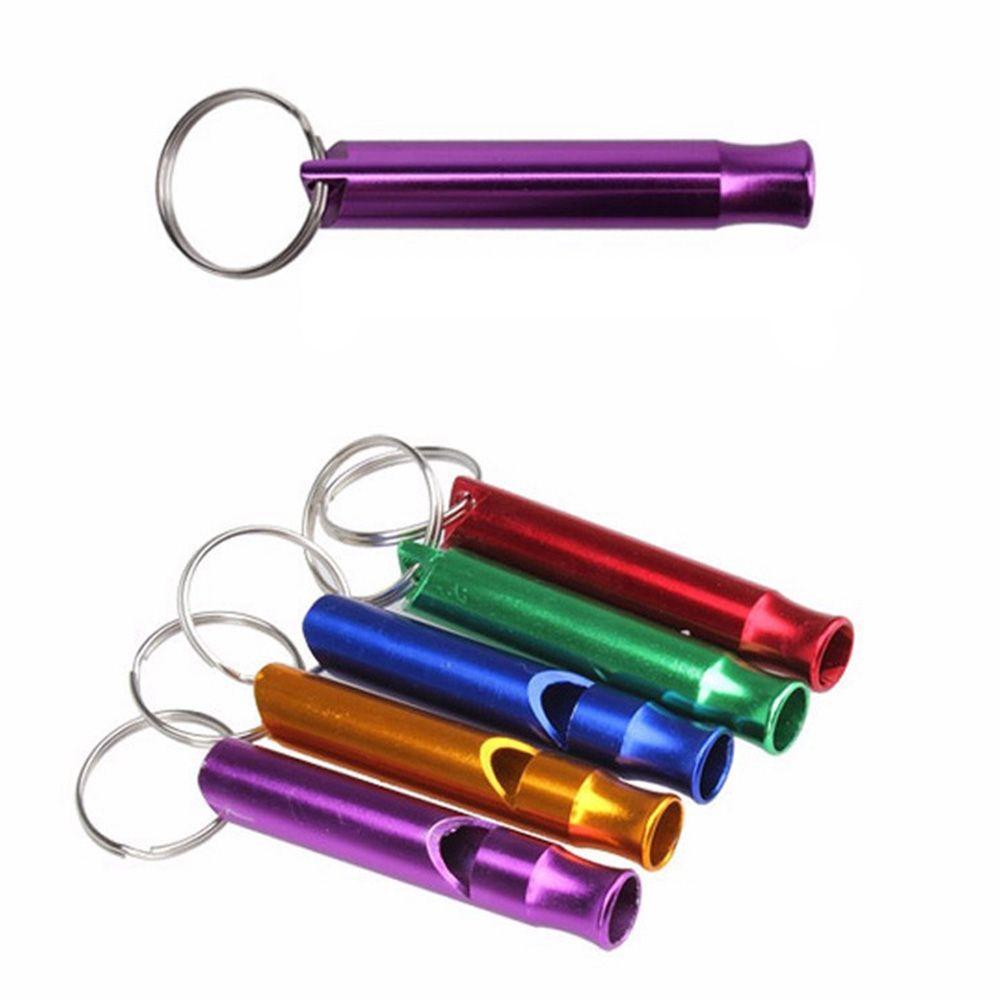 7 Colors with Keyring Outdoor Survival Whistle Training Accessories EDC Tools Emergency Whistles