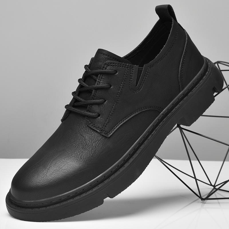 Fashion Genuine Leather Mens Shoes Italian Brand Handmade Casual Sneakers Lace Up Outdoor Oxford Shoes Business Man Wedding Dress Shoes