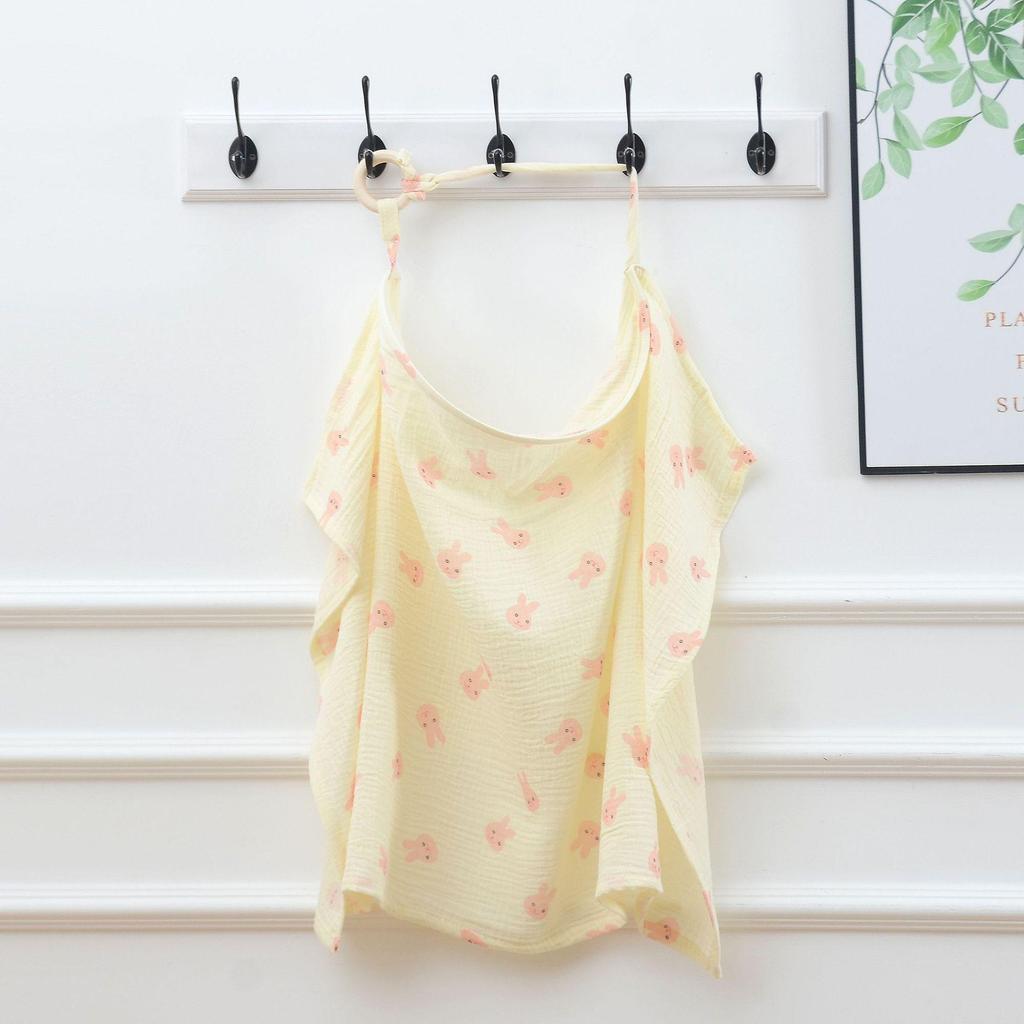 Breathable Cotton Nursing Cover - Anti-Exposure Modesty Cloth Set for Breastfeeding Moms
