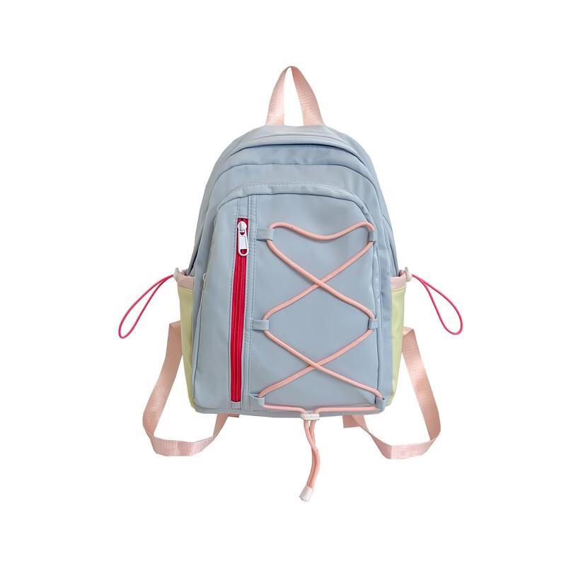 

Kallog Unisex Color Block Drawstring Sport Travel Backpack