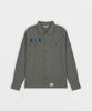 SAFARISPOT Leger Militaire Knoopsluiting Overhemd (Khaki)