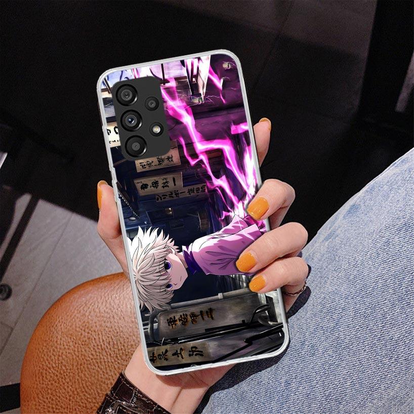 Huner X-Hunters Killua Handyhülle Für Samsung Galaxy A52 A32 A22 A12 A51 A31 A50S A30S A20S A10S Note 20 Ultra 10 Plus S10 A72 A