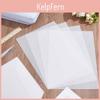 Papier pour congélateur 100 feuilles Papiers de base pour la couture Fournitures polyvalentes pour le quilting