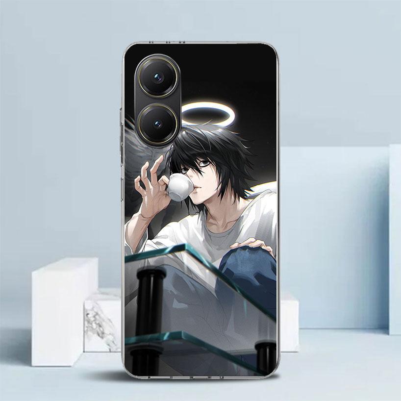 

N-Note D-Death L Lawliet Phone Case For Xiaomi Poco F7 Ultra X5 X6 X7 Pro M7 Redmi 15C 15 13C 13 12C 12 10C 10 10A 9 9C 9A 9T Co Redmi 15C (173)
