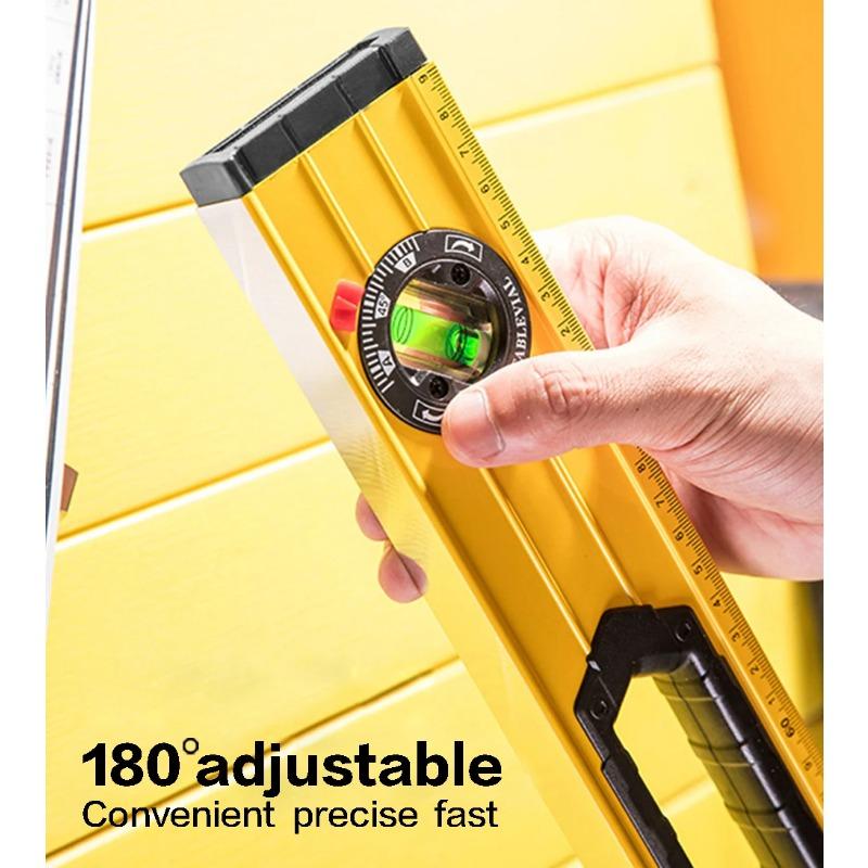 High Precision Strong Magnetic Spirit Level Digital Inclinometer Protractor Adjustable Goniometer Angle Slope Meter Ruler