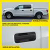 1PCS Exterior Door Handle For 2015-2018 Ford F-150 Rear Driver Side Smooth Black