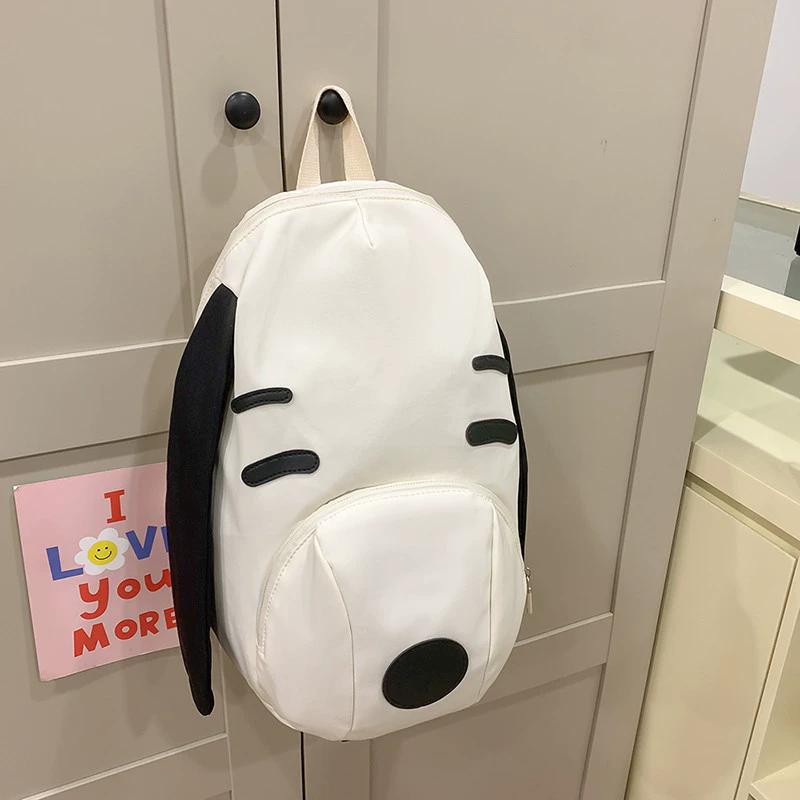 Women s Cute Dog Printed Backpack Nylon Lightweight Daypack Trendy Versatile Casual Backpack for Daily Commute Outdoor Travel 1480₽