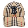 BURBERRY 8068032 Nova Check TB Logo Baseball Cap hat L beigeUsed