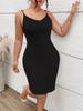 Europe and the United States Popular Women's Suspenders Large Size Tight Sexy Waist, Hip Lift and Belly Women's Body Sculpting Dress