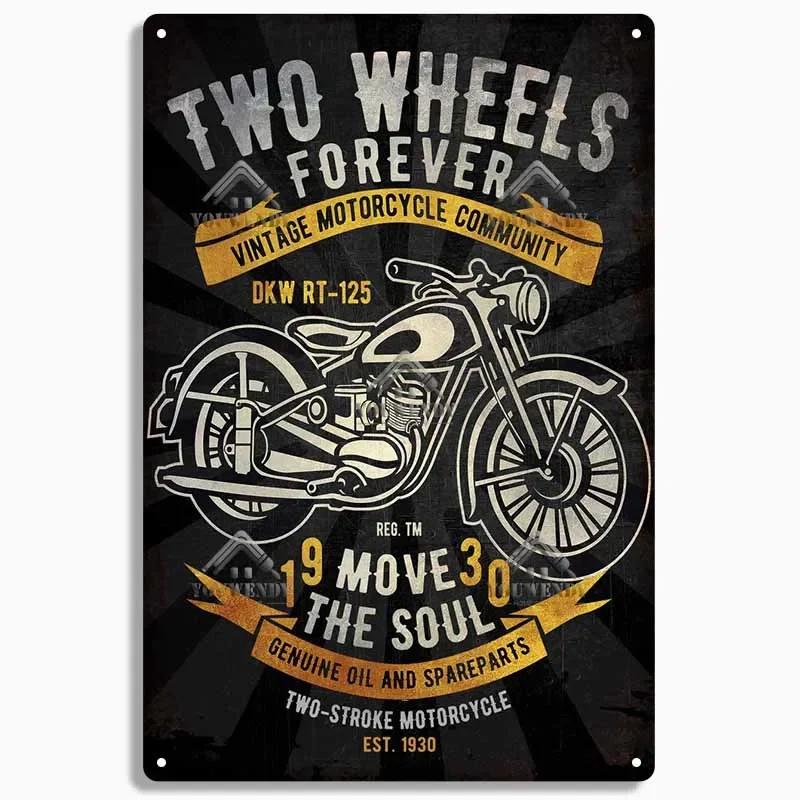 

Народжений їздити Мотоциклетні Металеві Знаки, Ретро Металева Табличка, Вінтажний Декор Стін, Гараж, Бар, Чоловіча Печера, Декоративна Тарілка 30x20cm