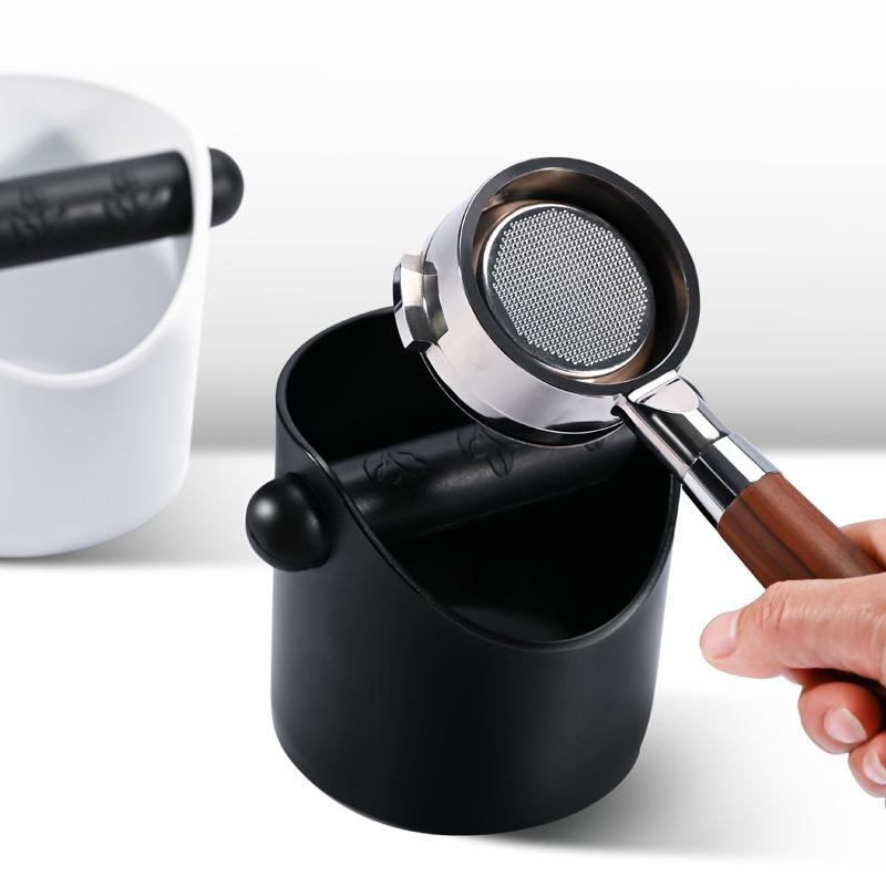 Cutie de lovire cafea absorbantă la șocuri Anti-alunecare Recipient de aruncare espresso pentru zaț de cafea Cu bară de lovire detașabilă Coș de deșeuri zaț de cafea