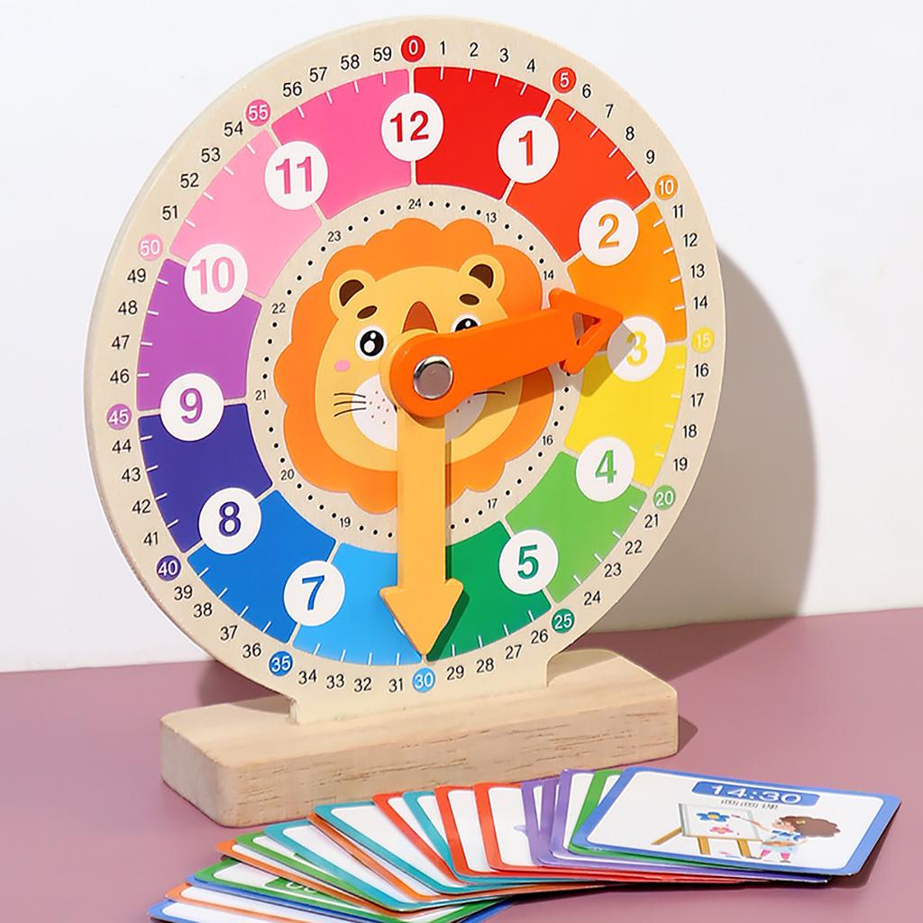 Digital Clock Model Learning Four Seasons Multifunctional Teaching Aids Educational Toys
