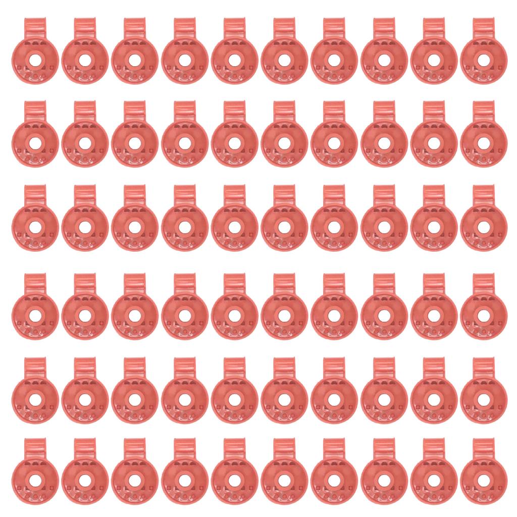 60 Stück Kunststoff-Clips Schutzstoff Schattiernetz Kunststoff-Clips Sonnensegel Spezial-Clip Schattiernetz für Garten Blume Pflanze