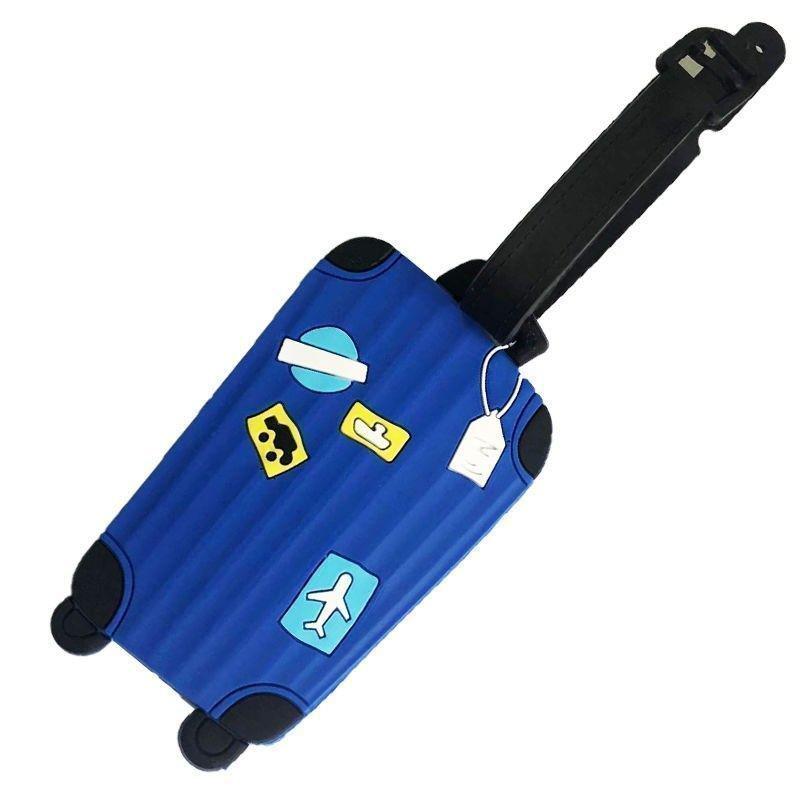 Silicone Anti-Lost Luggage Tag for Suitcase