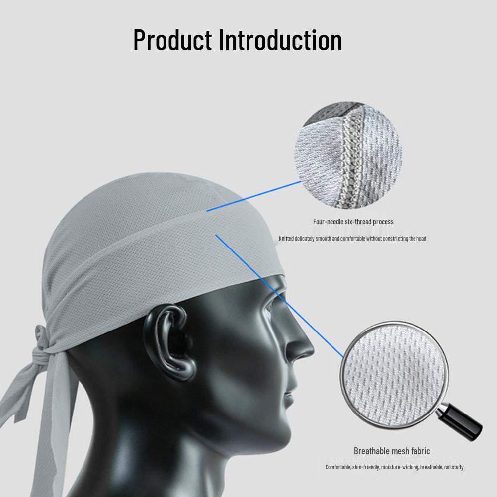 Breathable Quick-Dry Mesh Headscarf for Sports & Outdoor Activities