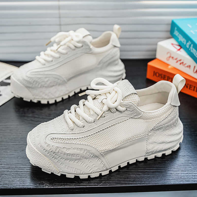 Flatform Round Toe Sneakers Man Brand Casual Lofers Shoes For Men Moccasins Sport Shoess Functional Runings Novelty