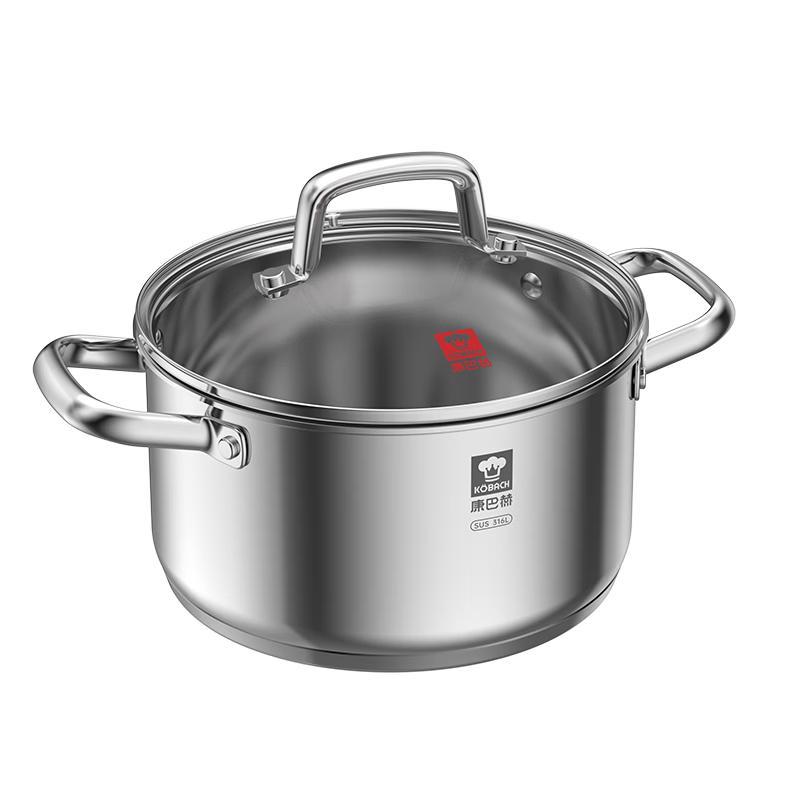 Kangbah German Style 316L Stainless Steel Multi-functional Soup Pot