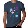 Outer Space Galaxy Pattern Tshirt Work Utility Casual Tee Shirt