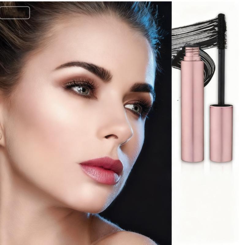 Lengthening & Curling Mascara, Waterproof & Sweatproof, Smudge-Proof & Flake-Resistant, Long-Lasting Hold for All-Day Volume, No Transfer,