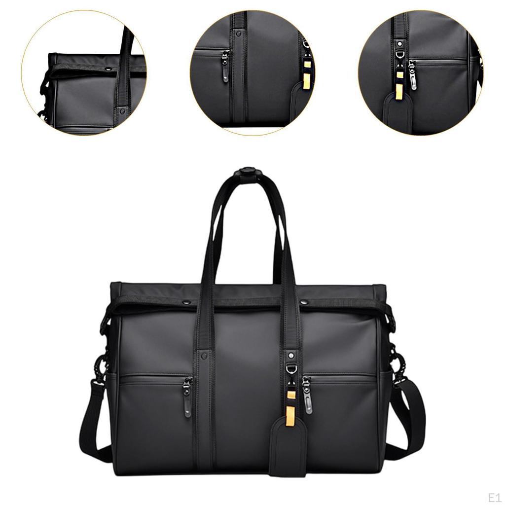Geschäftsreise Gepäckaufbewahrungstasche Herren Pendler Handtasche Tragbar Modern PU Reise Schultertasche