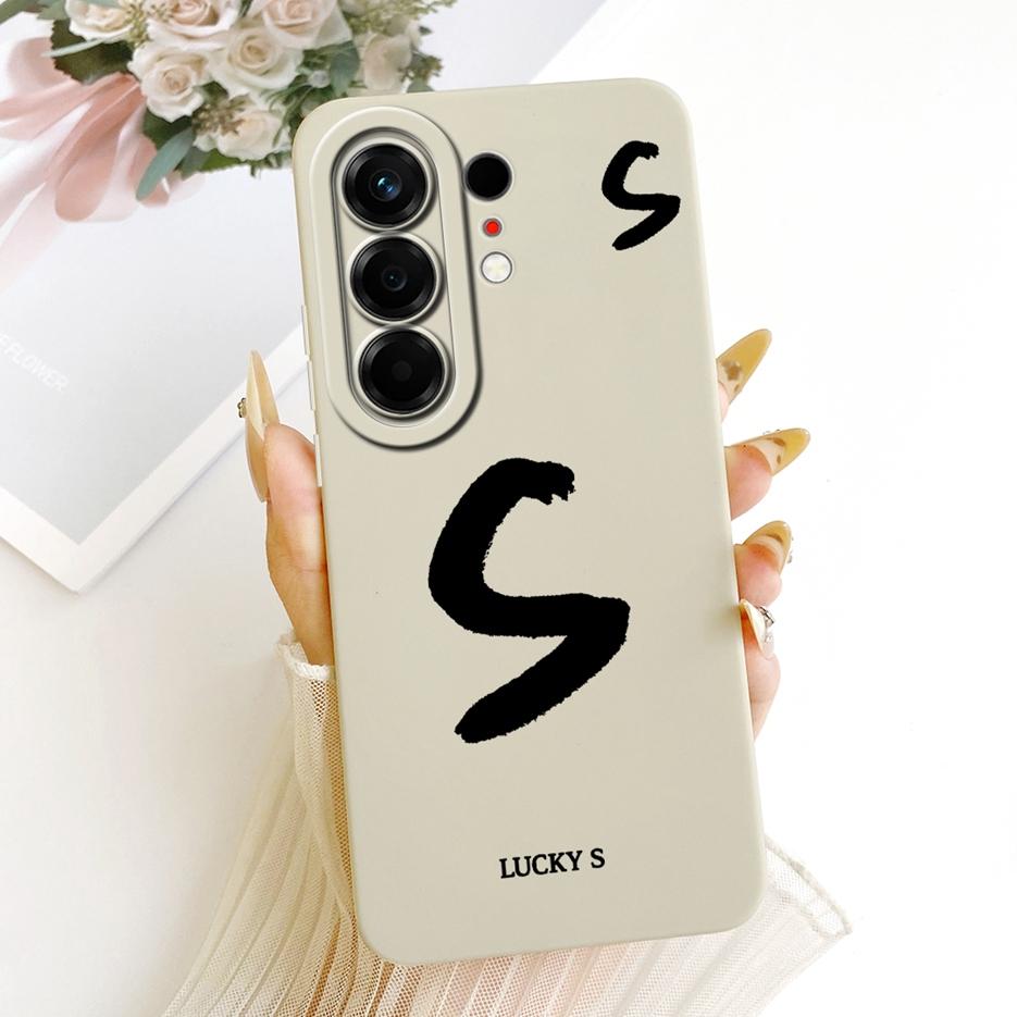 Pro Tecno Camon 50 4G Pouzdro CN5 Roztomilé kryty s lucky písmeny Nárazuvzdorné pouzdro na telefon Pro Tecno Camon 50 Pro 4G CN5c Camon50 Měkké Fundas