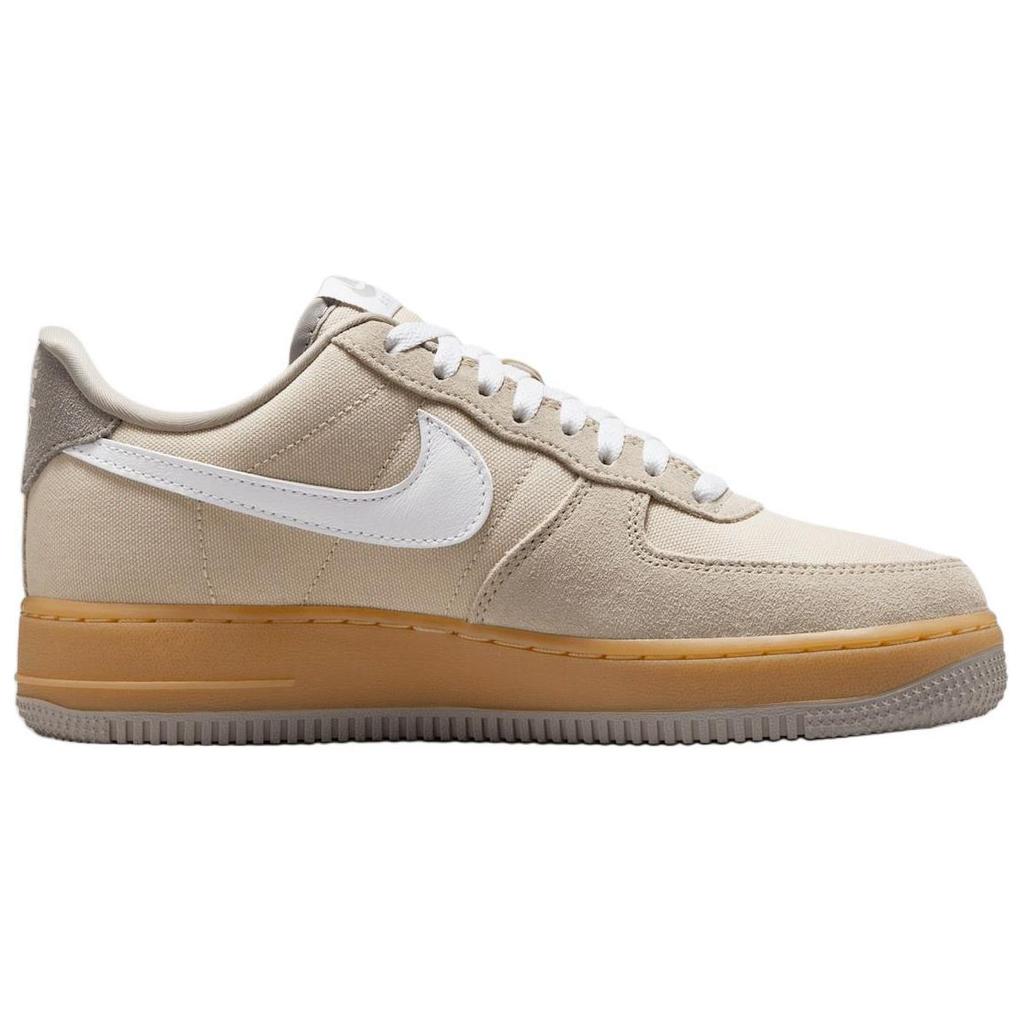 Nike Air Force 1 Low '07 Suede Canvas Khaki Women's Sneakers HV4306-234