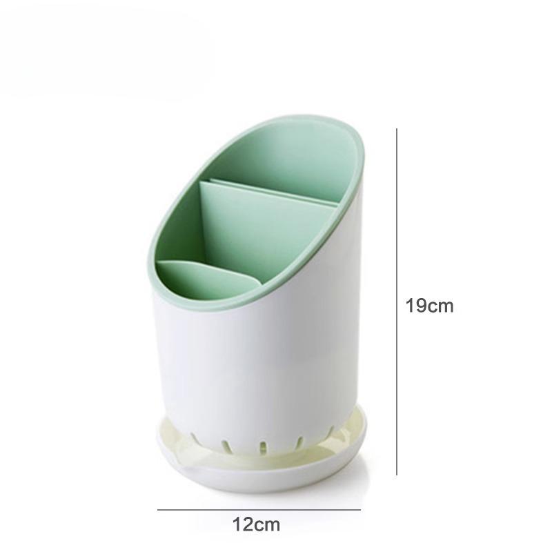 

Кухонная подставка для палочек, сушилка, контейнер для хранения посуды, подставка для ложек и вилок, пластиковая корзина для палочек, подставка для палочек, клетка для палочек Light green