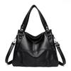 High Quality Soft Leather Handbags for Women 2023 Vintage Women's Shoulder Messenger Bag Luxury Large Capacity Female Sac A Main
