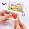 Stress Relief Squeeze Toy Crystal Ice Jelly TPR Soft Fruit Reliever Durable Mud Texture Fidget Sensory for Party Game Relaxation Tool Ball