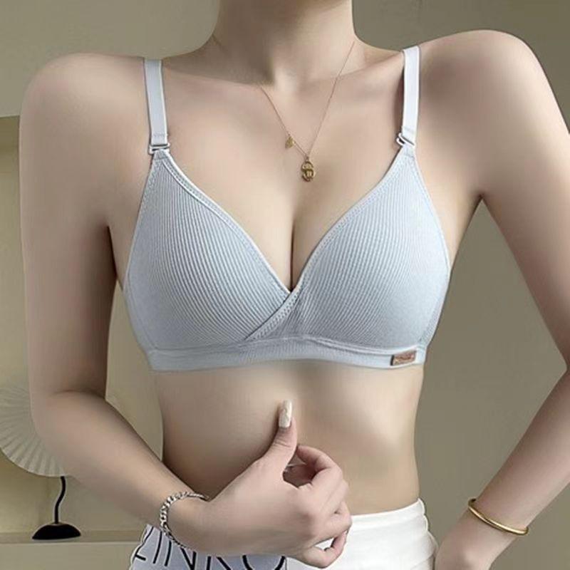 Southeast Asia Pure Cotton Wire-Free Training Bra for Girls