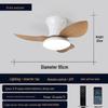 2025 Nordic Ceiling Fan Light: Variable Frequency, Compact Design, Suitable for Bedroom - Meets Japanese & American Standards