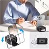 Business Leather Earphone Case With Phone Stand For Samsung Galaxy Buds 4 Pro Shockproof Full Cover Shell For Galaxy Buds 4