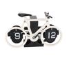 Vintage   Desk Clock Bike Shape Retro Mechanical Battery Powered Gear Operated Timer Reminder Table Clock for  