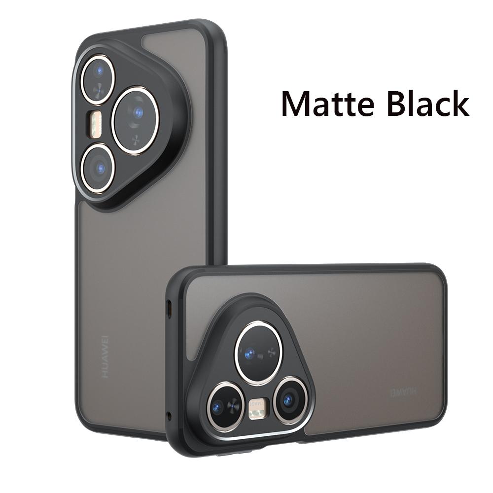 for HUAWEI Pura 80 Pro + Shockproof Matte Phone Case Acrylic Bumper Soft Cover for HUAWEI Pura 80 Ultra Clear Shell Funda