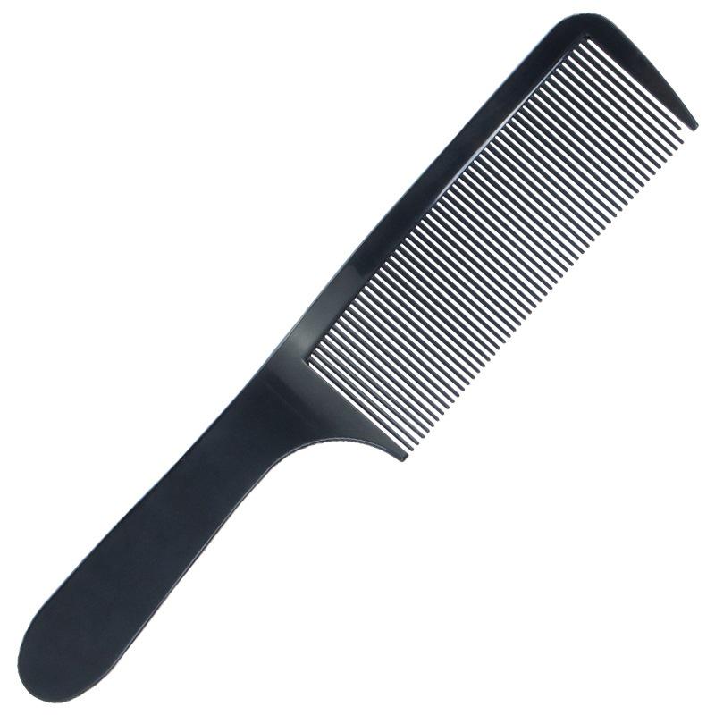 Peigne de coupe à dessus plat ultra-fin pour hommes pour barbiers professionnels