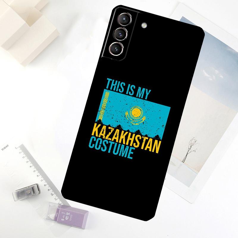 

Чехол для телефона с флагом Казахстана Для Samsung Galaxy S24 FE S23 Ultra S21 S22 S25 S26 Ultra S10 Plus S20 FE Galaxy S26Ultra