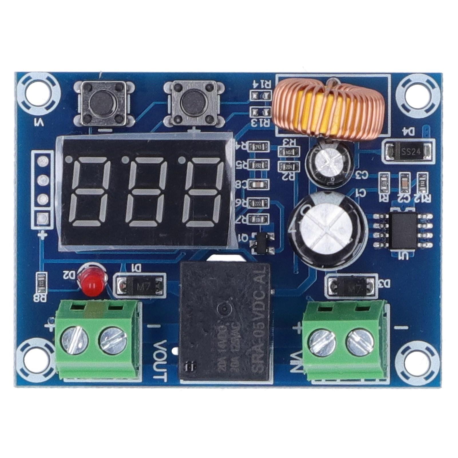 

Модуль захисту від низької напруги постійного струму Плата відключення акумулятора при зниженій напрузі Вихід XHM609 DC1236V